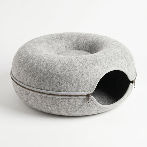 Wooflyx PurrCave™ – Cozy Cat Cave & Scratch Tunnel for More Comfort