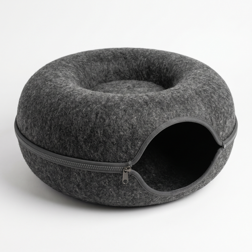 Wooflyx PurrCave™ – Cozy Cat Cave & Scratch Tunnel for More Comfort